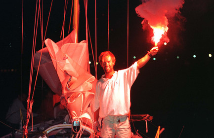 MINI TRANSAT 1997. Arrivée Fort de France (Martinique-FRA)