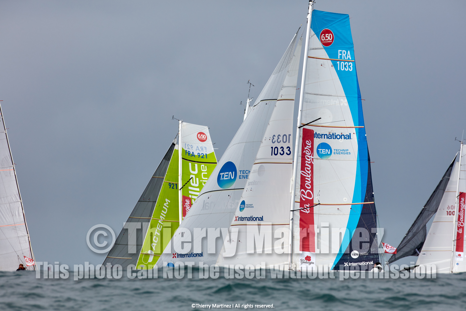 23_22399   © Thierry Martinez. LES SABLES D'OLONNE, 85 - FRANCE 25 septembre 2023.Départ MINI TRANSAT 2023. Départ du Dimanche 24 septembre retardé au Lundi 25 Sept .Les Sables d’Olonne (FRA)    Santa Cruz de la Palma ( Canaries)    St François ( Guadeloupe): 4050 NM.