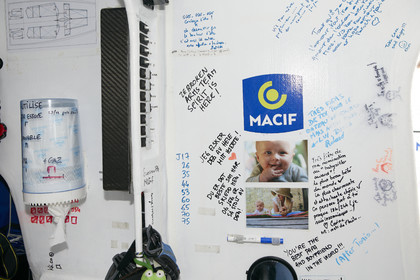 2012 13 VENDEE GLOBE. François Gabart (FRA) MACIF  Winner .