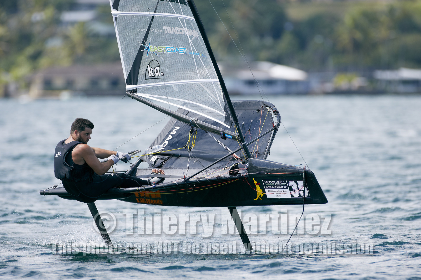 2013 McDOUGALL+McCONAGHY Moth Worlds - Kaneohe Bay - Hawaii -USA . October 2013
