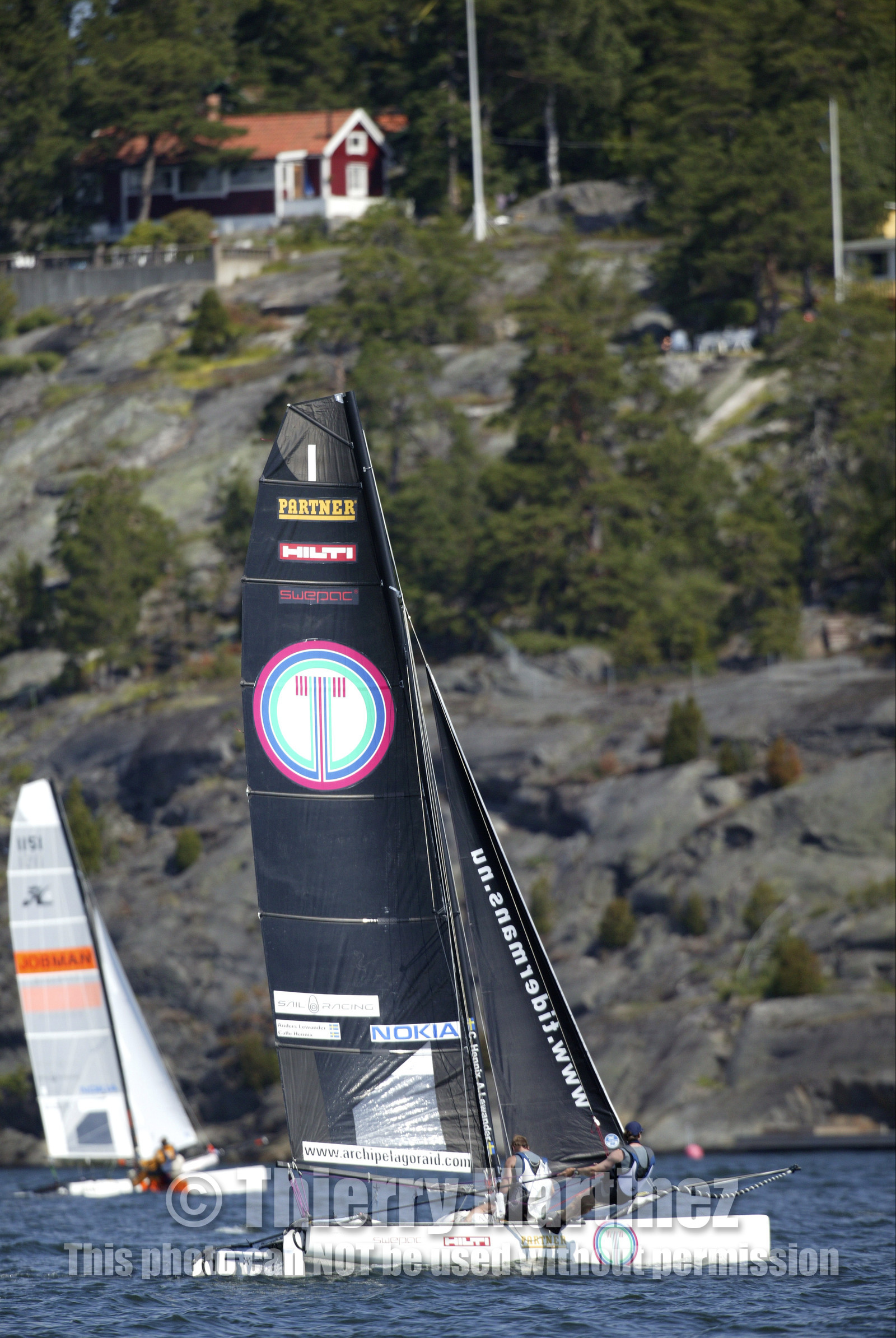 03_3035D © Th.Martinez,STOCKHOLM ARCHIPELAGO - SWEDEN8 07 03-Archipelago Raid (2003)  Day 1..Teanm Tidermans and JOBMAN