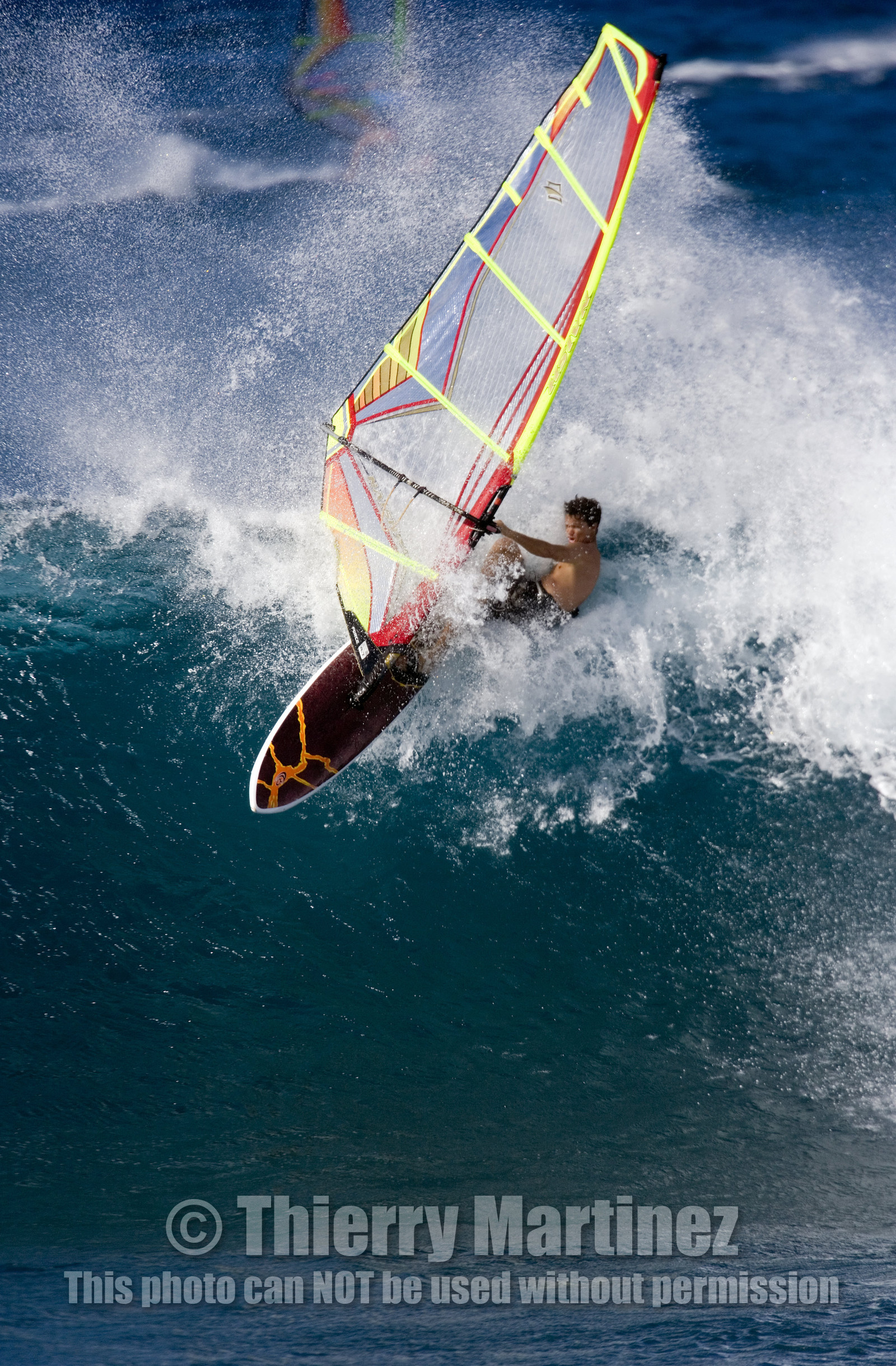 Ho'okipa beach HAWAII - USA . Jan 2007.