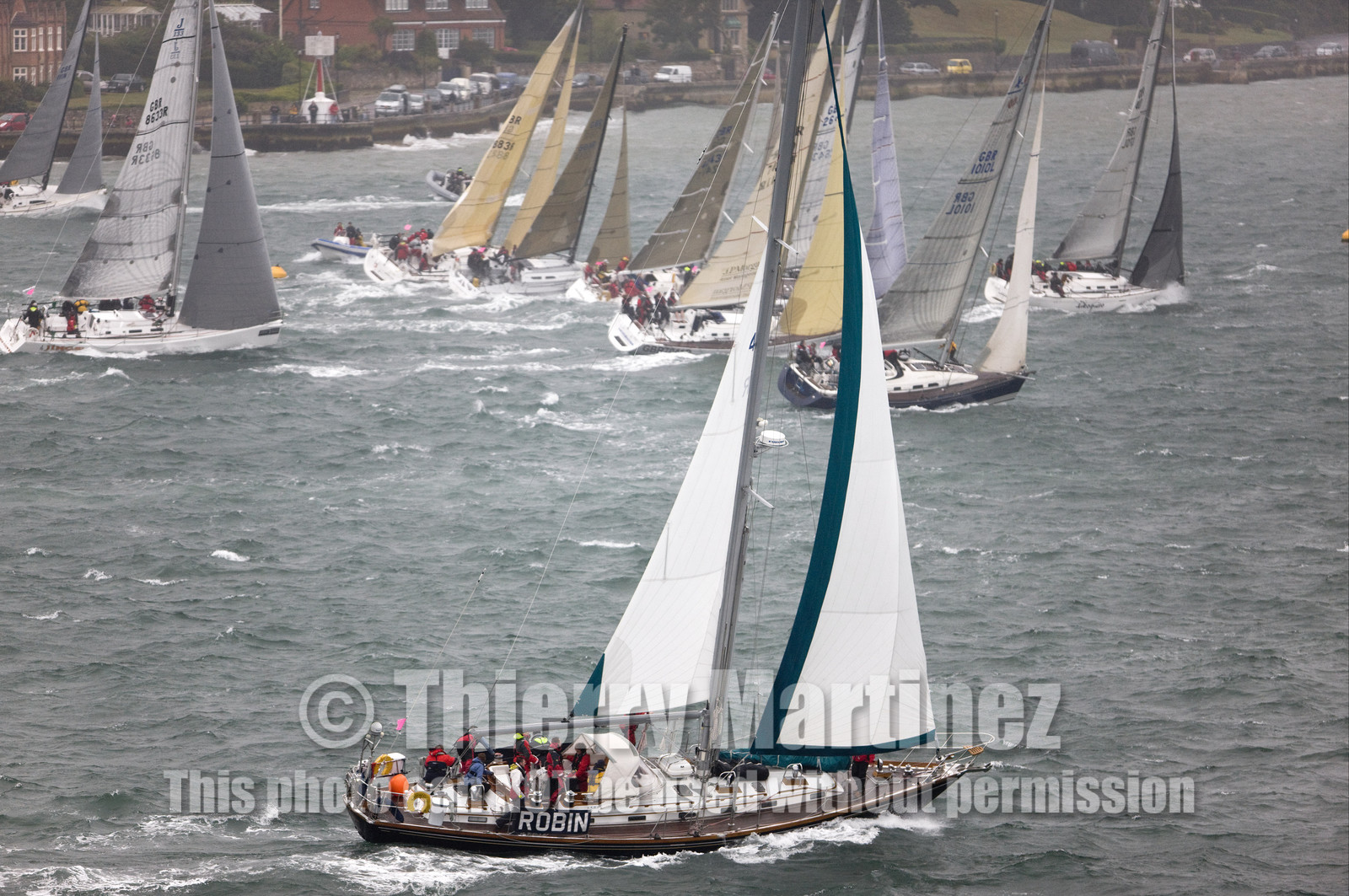 JP Morgan Asset Management Round The Island Race. 80th Anniversary race.