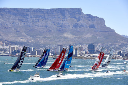 team AkzoNobel  in Volvo Ocean Race 2017-18.
