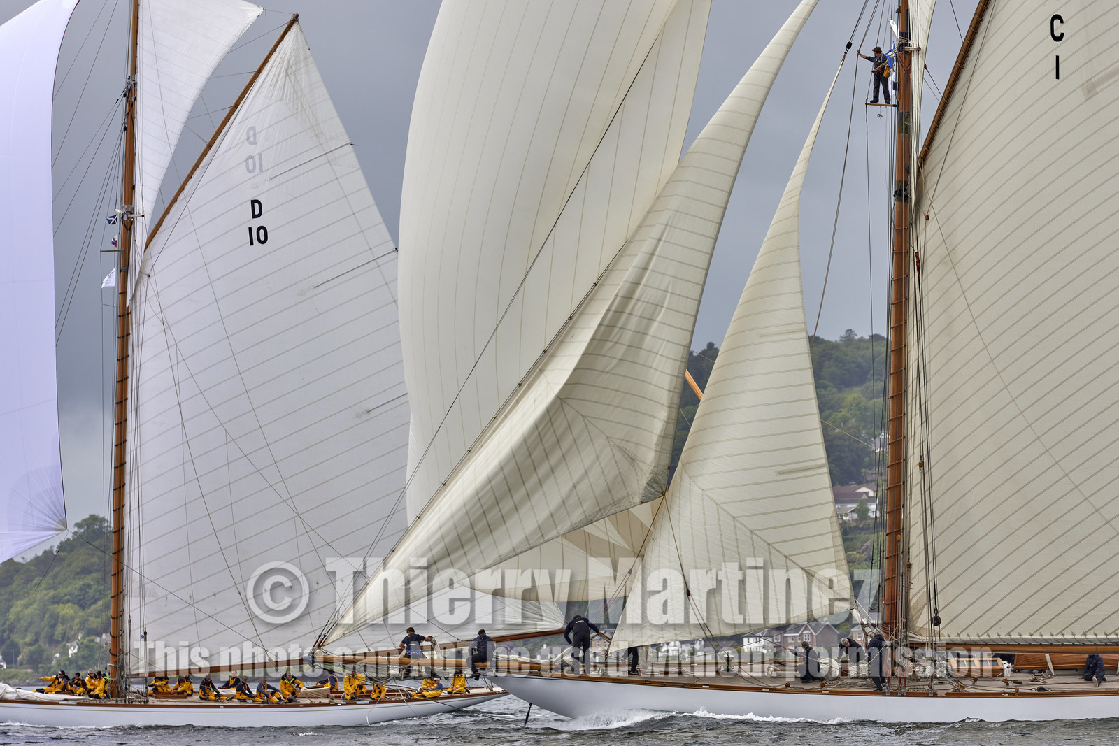 22_17006   © Thierry Martinez.FAIRLIE,SCOTLAND - UK 13th June 20222022 RICHARD MILLE FIFE REGATTA.Day 3;