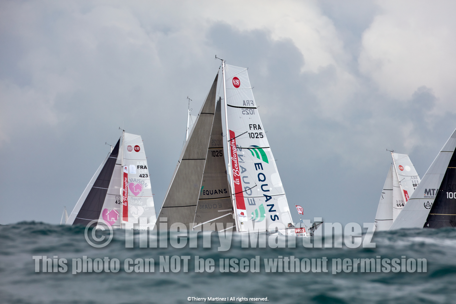 23_22469   © Thierry Martinez. LES SABLES D'OLONNE, 85 - FRANCE 25 septembre 2023.Départ MINI TRANSAT 2023. Départ du Dimanche 24 septembre retardé au Lundi 25 Sept .Les Sables d’Olonne (FRA)    Santa Cruz de la Palma ( Canaries)    St François ( Guadeloupe): 4050 NM.