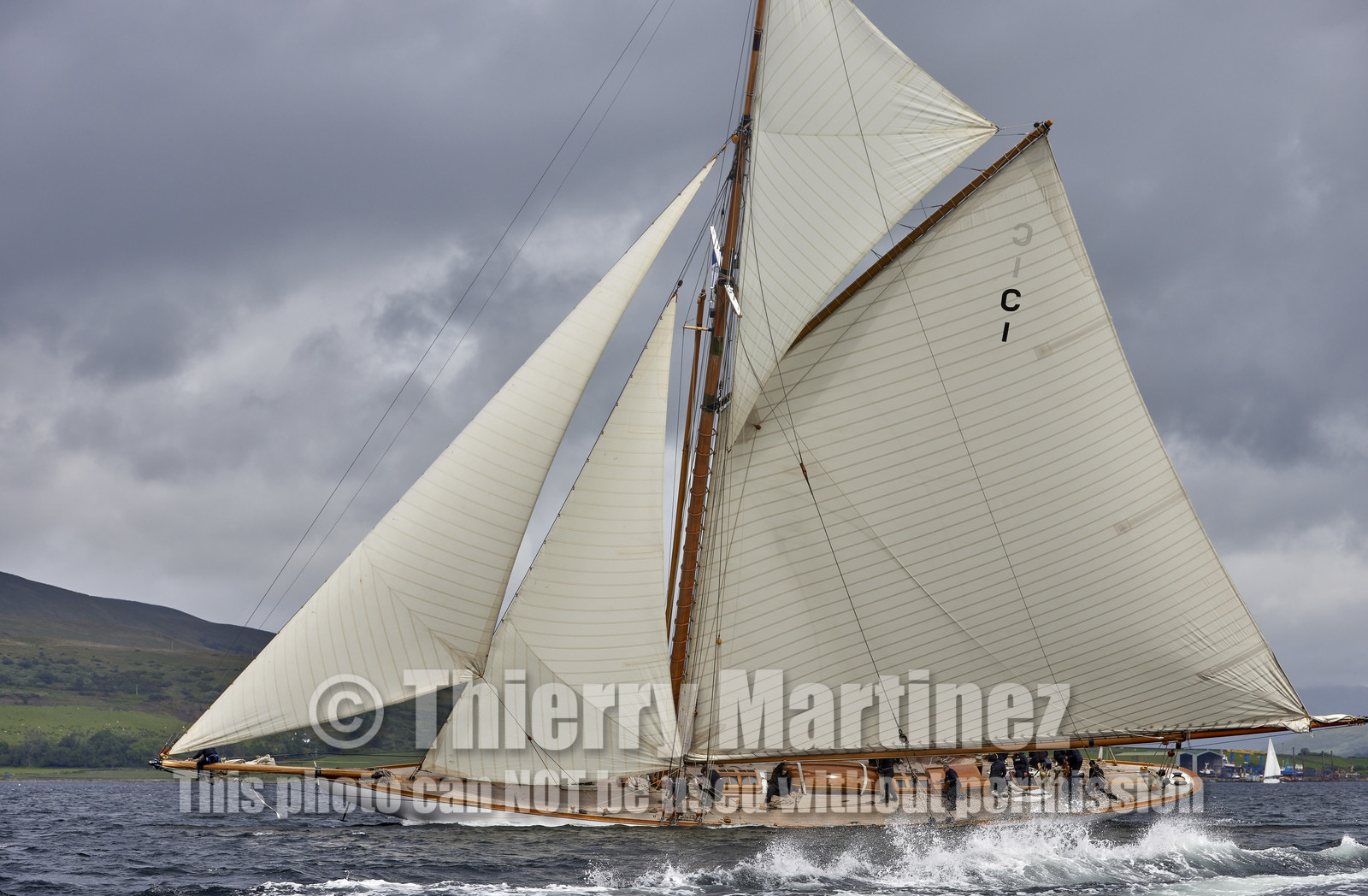 22_17006   © Thierry Martinez.FAIRLIE,SCOTLAND - UK 13th June 20222022 RICHARD MILLE FIFE REGATTA.Day 3;