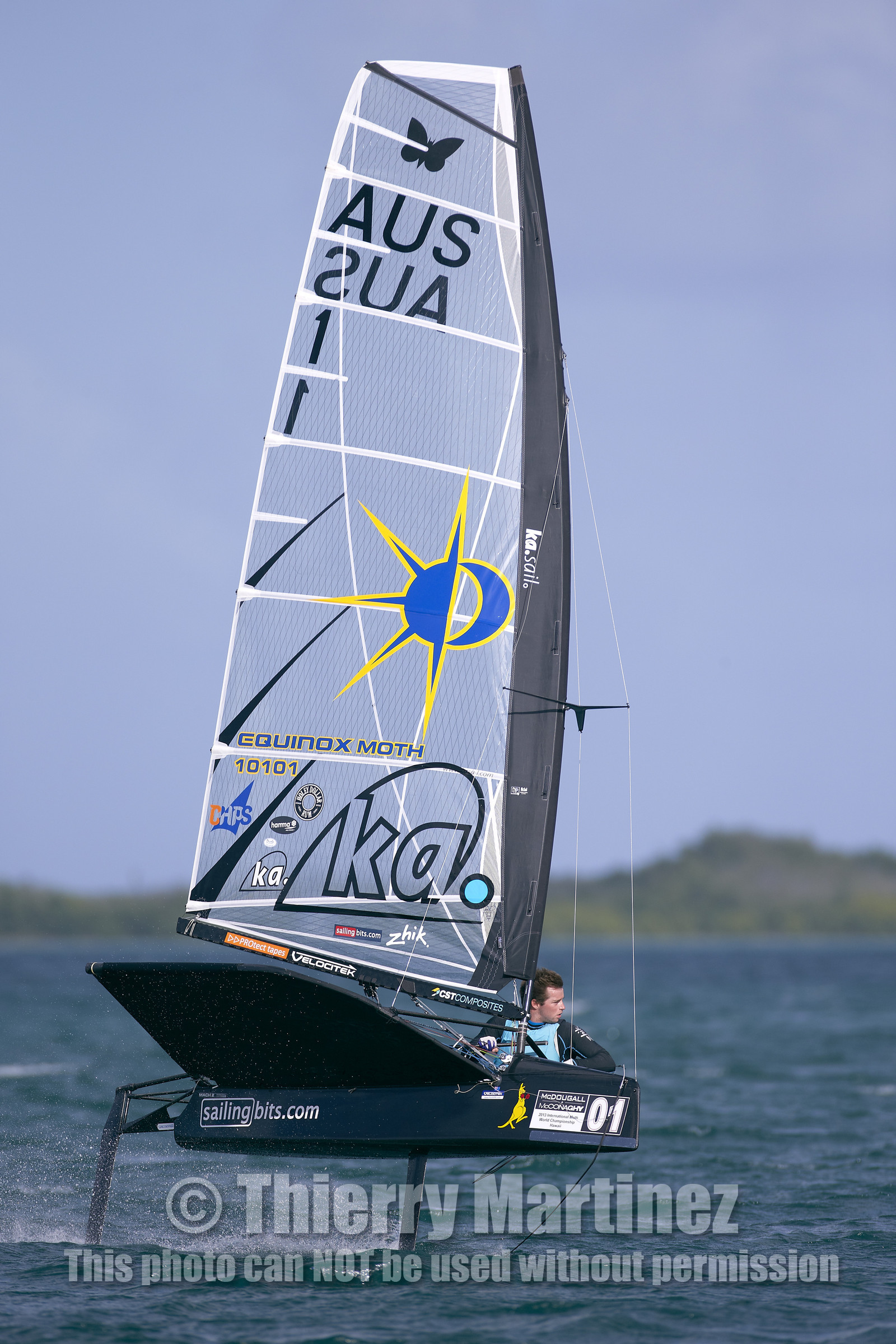 2013 McDOUGALL+McCONAGHY Moth Worlds - Kaneohe Bay - Hawaii -USA . October 2013