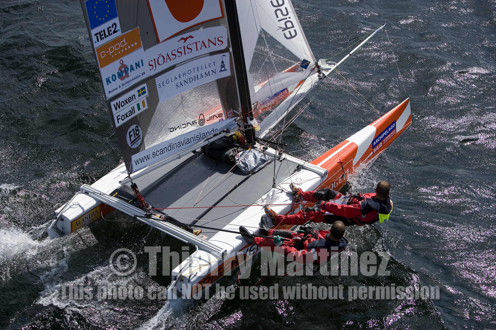 ©ThMartinez. NAGU, Finland, 28 JUNE 2006..Archipelago Raid 2006 (26-30 June 2006) Day 3-  .