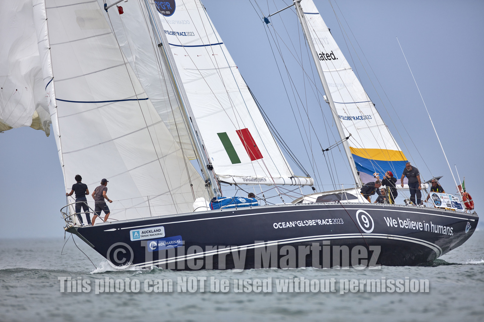 23_20502   © Thierry Martinez.SOUTHAMPTON,  - UK 10 septembre 2023.OCEAN GLOBE RACE 2023.Start Leg 1 : Southampton ( UK)   Cape Town ( South Africa)