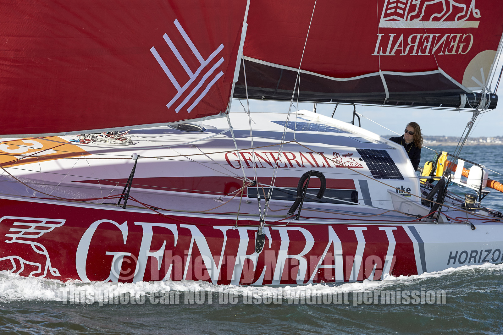 Isabelle JOSCHKE CLASS 40  GENERALI-HORIZON MIXITE
