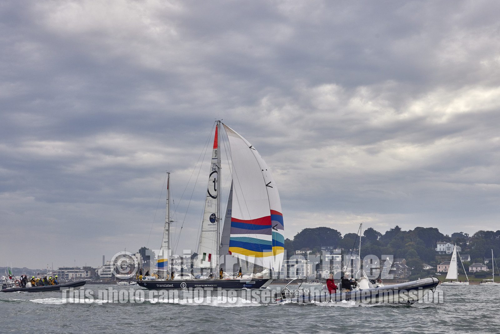 23_19612   © Thierry Martinez.SOUTHAMPTON,  - UK 10 septembre 2023.OCEAN GLOBE RACE 2023.Start Leg 1 : Southampton ( UK)   Cape Town ( South Africa)