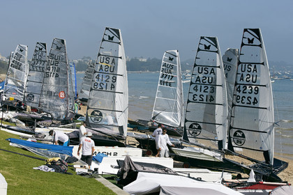 2015 McDougall + McConaghy Moth Worlds. Sorrento - VIC AUSTRALIA  . 6 16 January 2015. Organize by Sorrento Sailing Couta Boat Club.