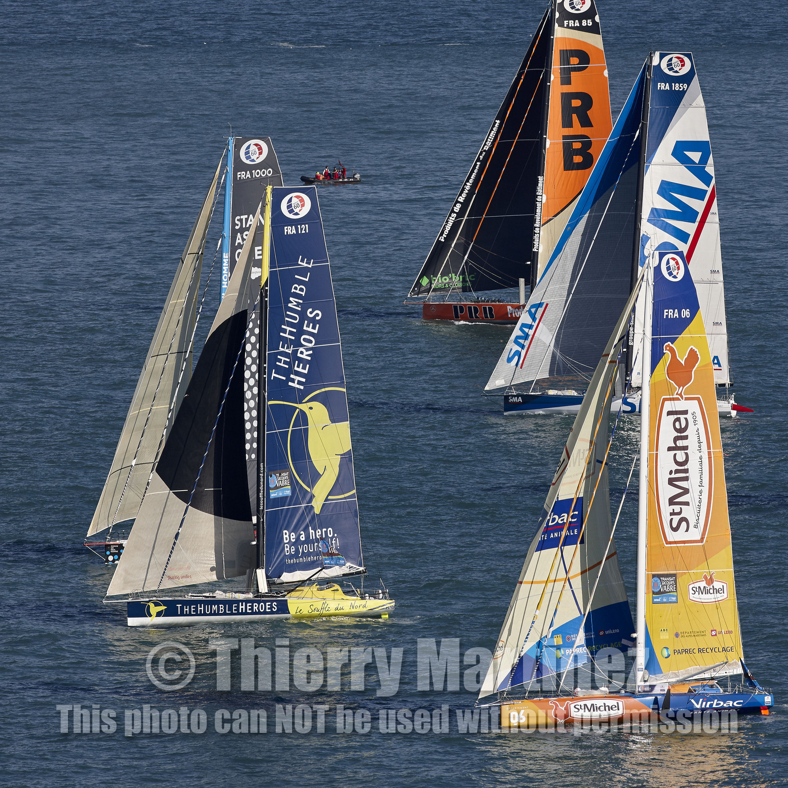Départ Transat Jacques Vabre 2015.