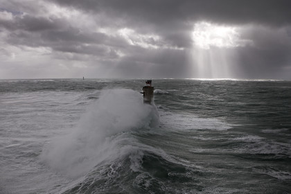 Tempête Ruth pointe Bretagne. 8 Fevrier 2014