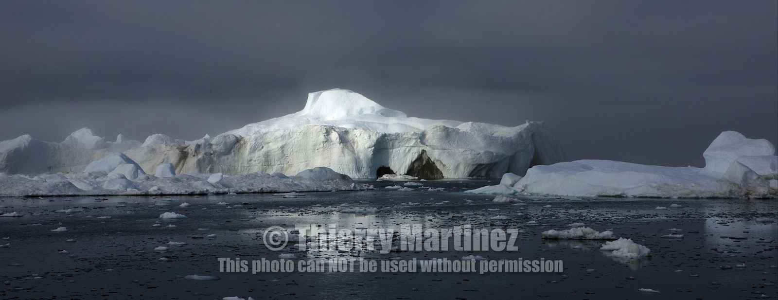 Schooner LA LOUISE sailing on west coast of Greenland.