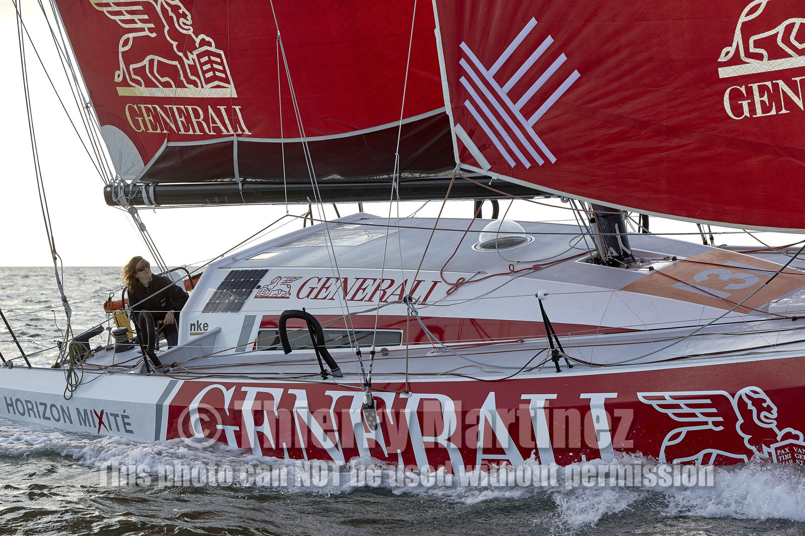 Isabelle JOSCHKE CLASS 40  GENERALI-HORIZON MIXITE