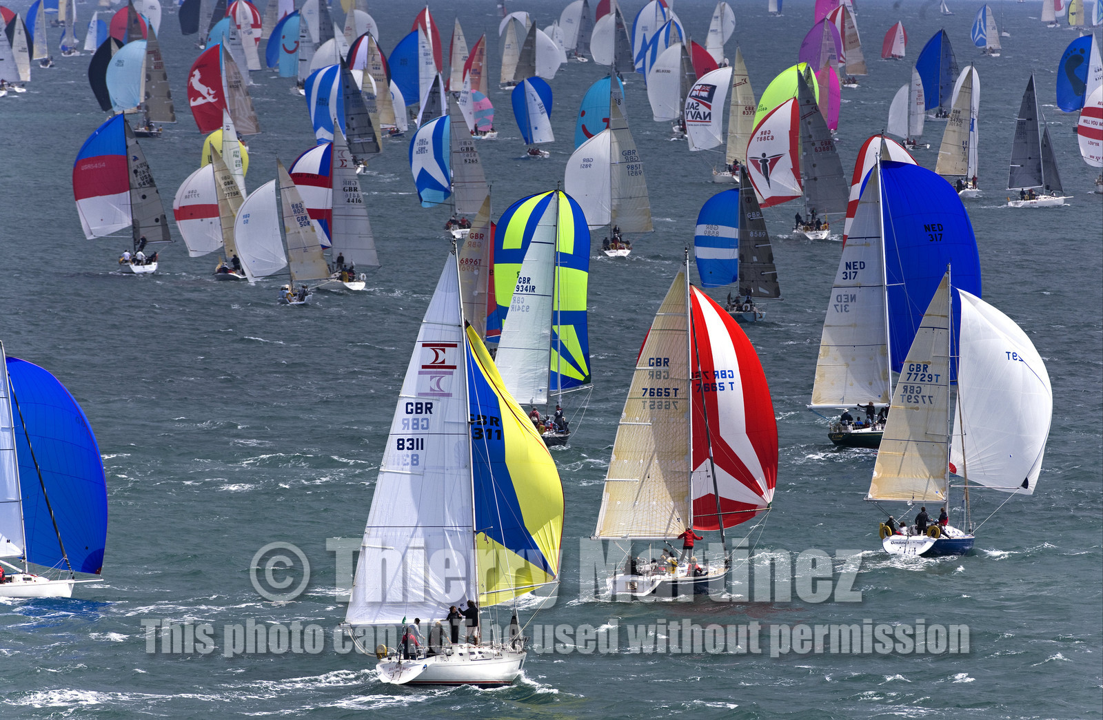 JP Morgan Asset Management Round The Island Race. 20 June 2009.