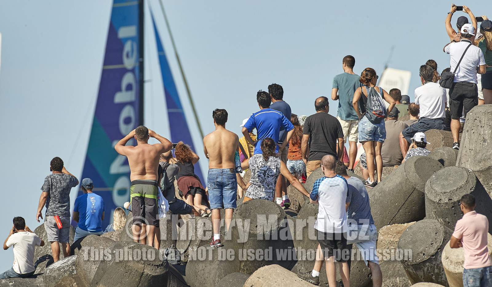 team AkzoNobel  in Volvo Ocean Race 2017-18.
