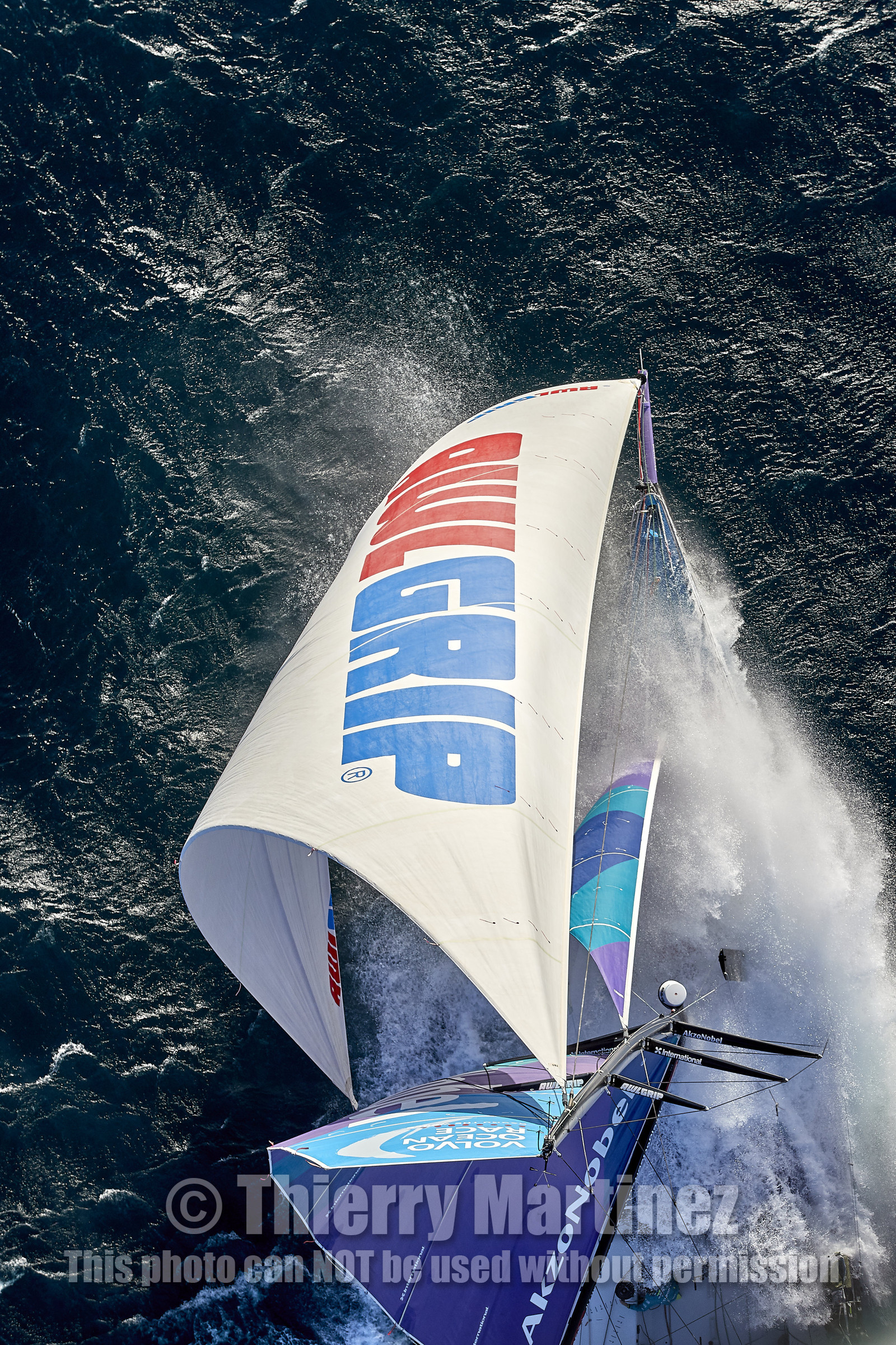 team AkzoNobel  in Volvo Ocean Race 2017-18.