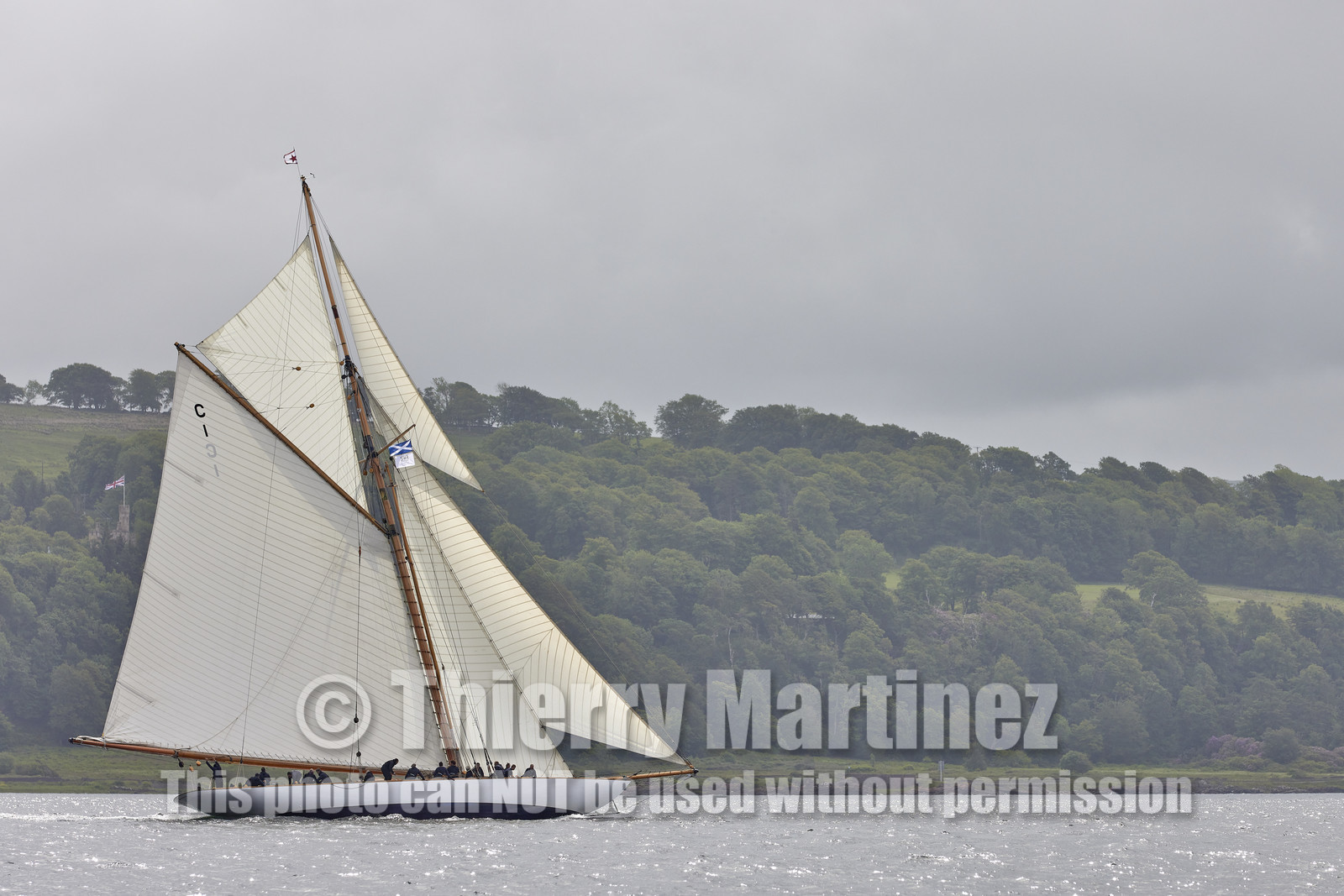22_17006   © Thierry Martinez.FAIRLIE,SCOTLAND - UK 13th June 20222022 RICHARD MILLE FIFE REGATTA.Day 3;