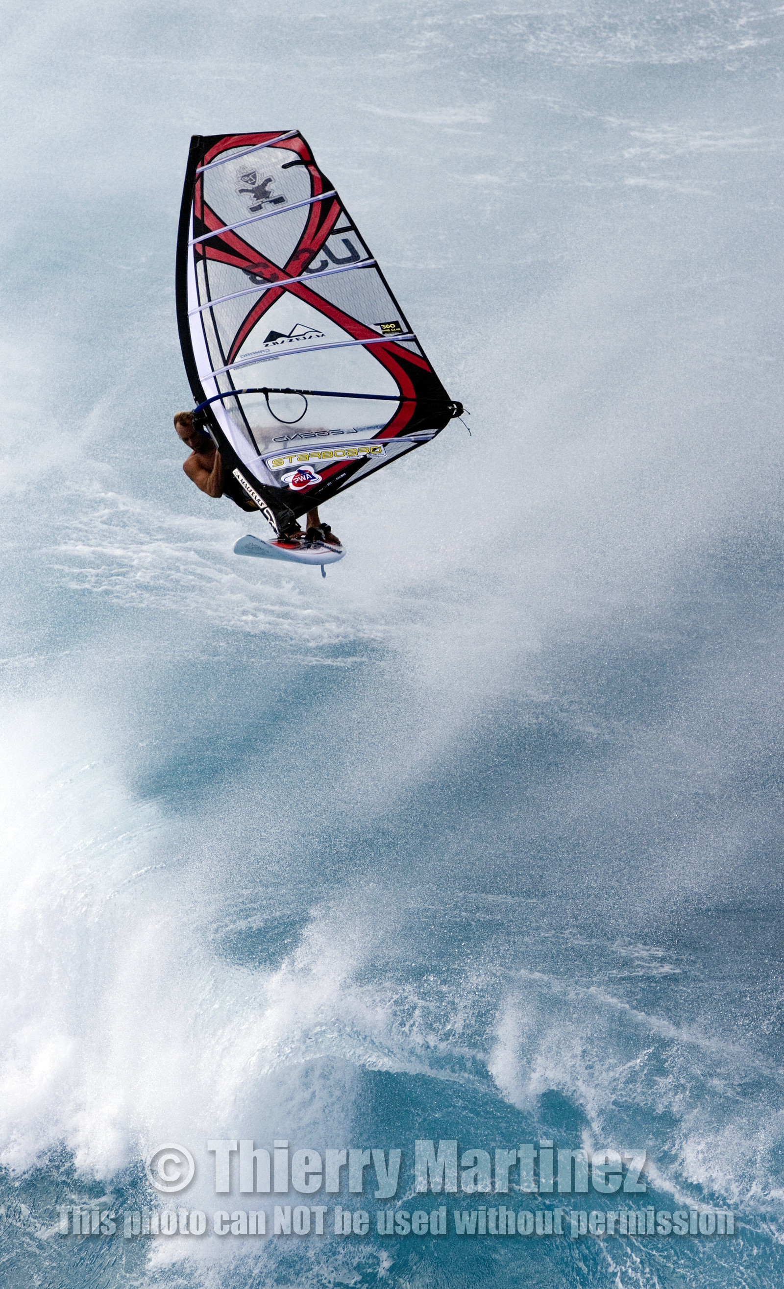 Ho'okipa beach HAWAII - USA . Jan 2007.