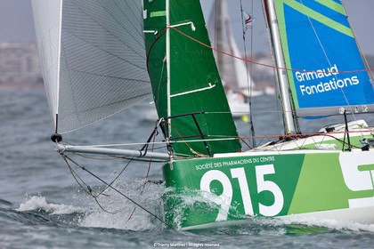 23_22455   © Thierry Martinez. LES SABLES D'OLONNE, 85 - FRANCE 25 septembre 2023.Départ MINI TRANSAT 2023. Départ du Dimanche 24 septembre retardé au Lundi 25 Sept .Les Sables d’Olonne (FRA)    Santa Cruz de la Palma ( Canaries)    St François ( Guadeloupe): 4050 NM.