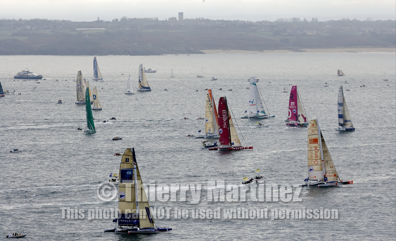 ROUTE DU RHUM Start in St Malo.Oct  2006
