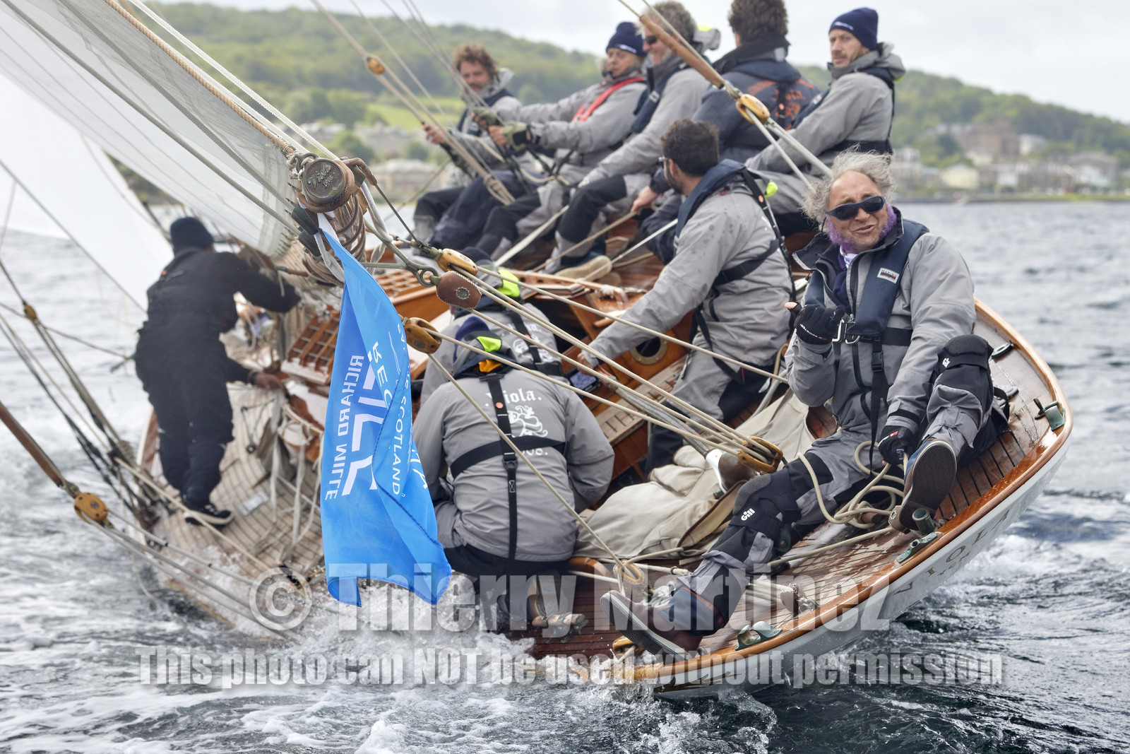 22_17006   © Thierry Martinez.FAIRLIE,SCOTLAND - UK 13th June 20222022 RICHARD MILLE FIFE REGATTA.Day 3;