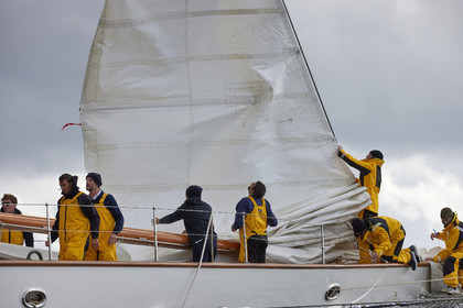 22_17093   © Thierry Martinez.FAIRLIE,SCOTLAND - UK 11th June 20222022 RICHARD MILLE FIFE REGATTA.Day 1. Race cancelled ,