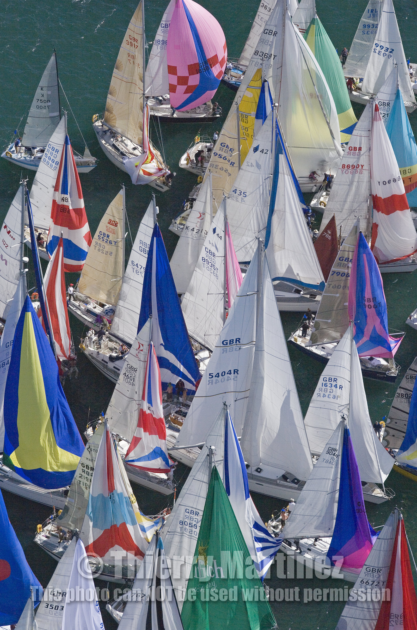ROUND THE ISLAND RACE, ISLE OF WIGHT-UK . 3  June 2006.