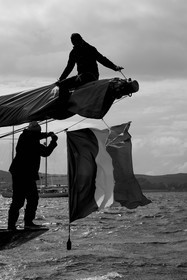 22_17156   © Thierry Martinez.FAIRLIE,SCOTLAND - UK 11th June 20222022 RICHARD MILLE FIFE REGATTA.Day 1. Race cancelled ,