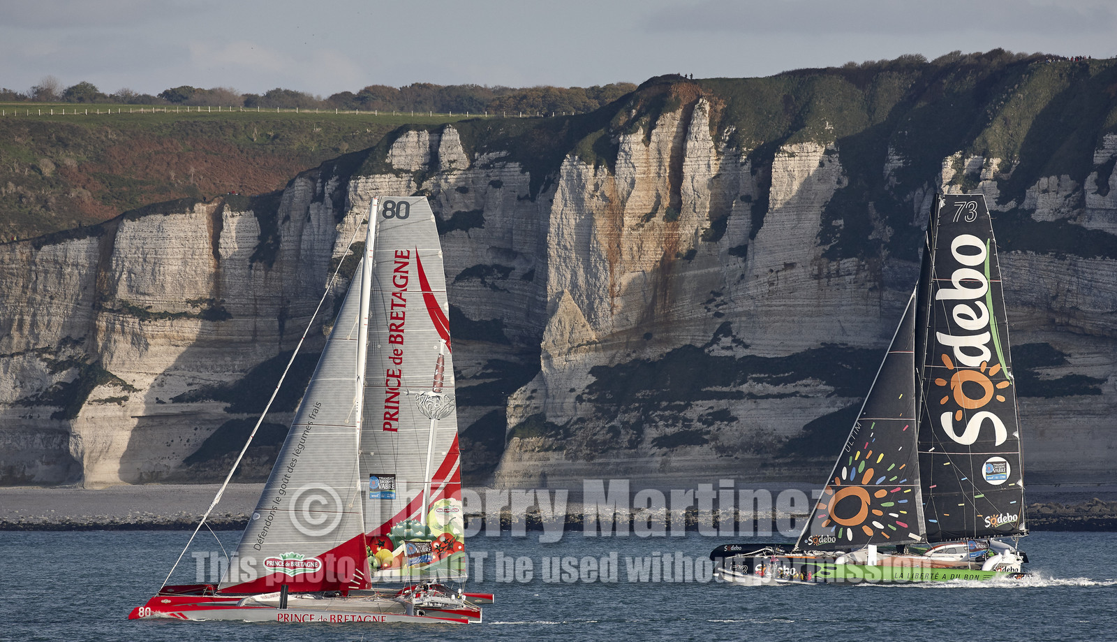 Départ Transat Jacques Vabre 2015.