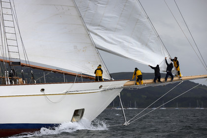 22_17074   © Thierry Martinez.FAIRLIE,SCOTLAND - UK 11th June 20222022 RICHARD MILLE FIFE REGATTA.Day 1. Race cancelled ,