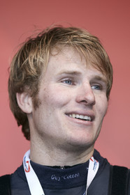 2012 13 VENDEE GLOBE. Winner arrival in Les sables d'Olonne (FRA