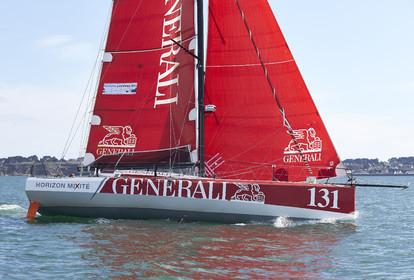 Isabelle JOSCHKE CLASS 40  GENERALI-HORIZON MIXITE