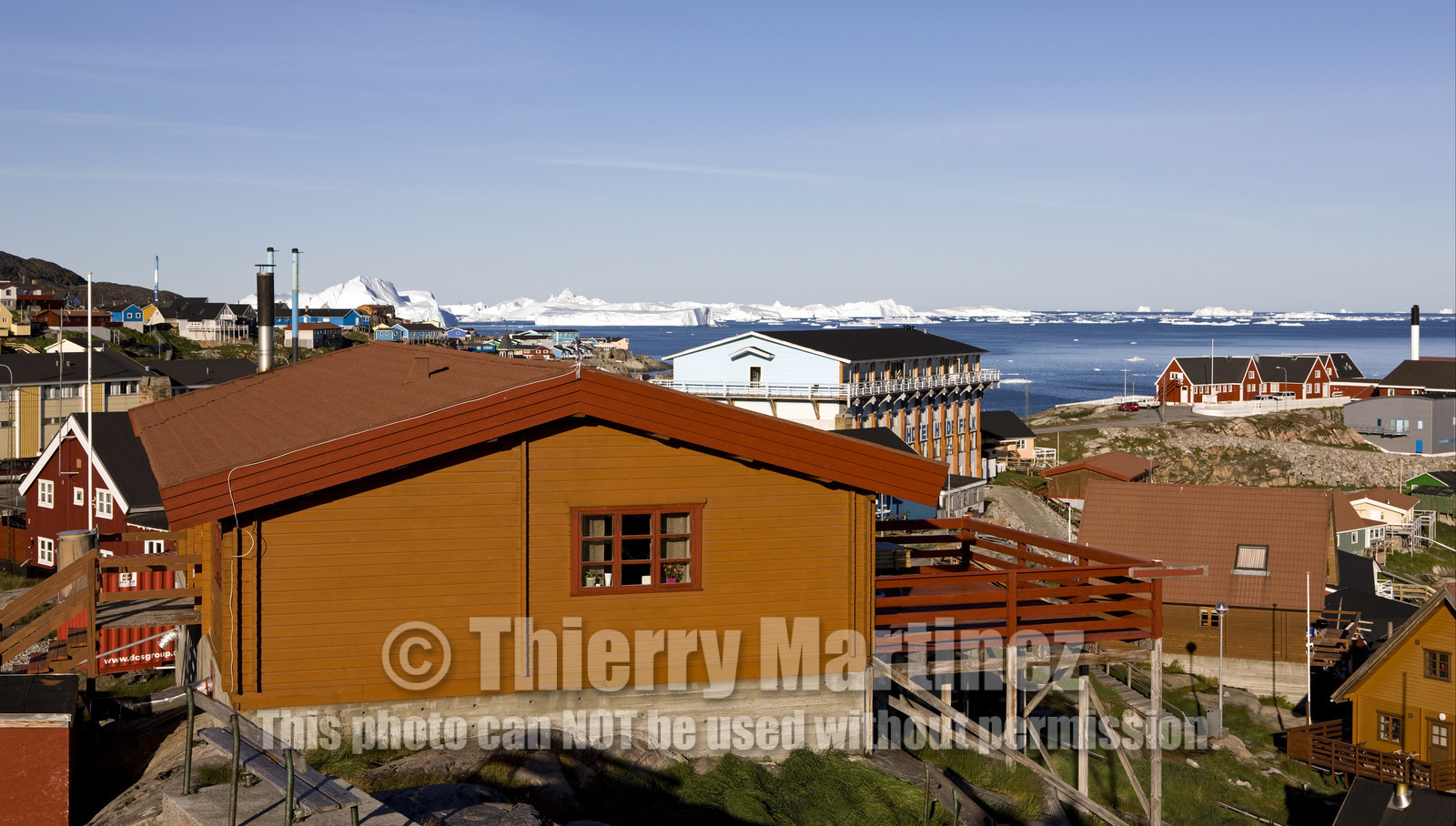 Schooner LA LOUISE sailing on west coast of Greenland.