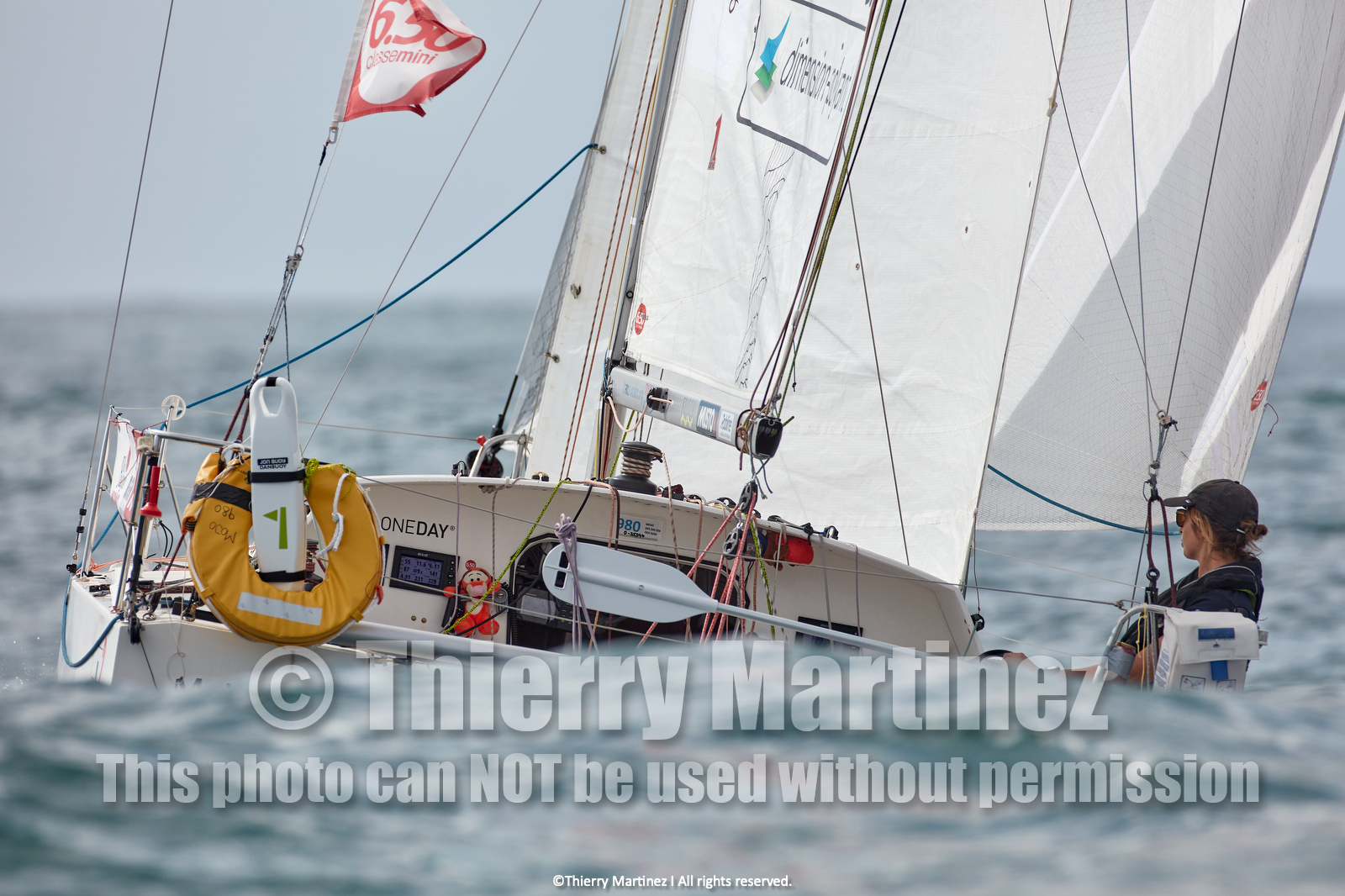 23_22774   © Thierry Martinez. LES SABLES D'OLONNE, 85 - FRANCE 25 septembre 2023.Départ MINI TRANSAT 2023. Départ du Dimanche 24 septembre retardé au Lundi 25 Sept .Les Sables d’Olonne (FRA)    Santa Cruz de la Palma ( Canaries)    St François ( Guadeloupe): 4050 NM.