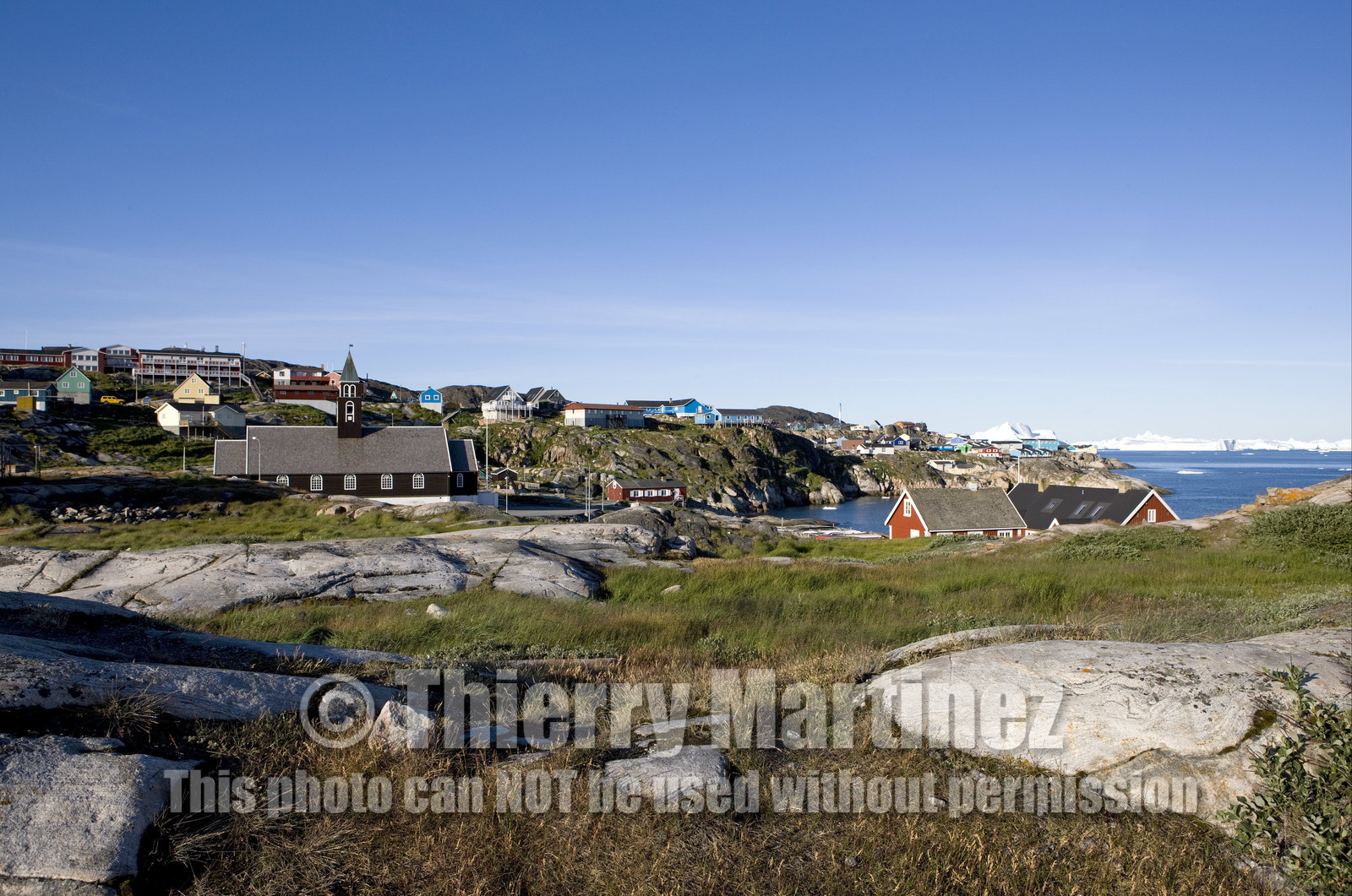 Schooner LA LOUISE sailing on west coast of Greenland.