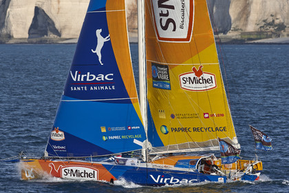 Départ Transat Jacques Vabre 2015.