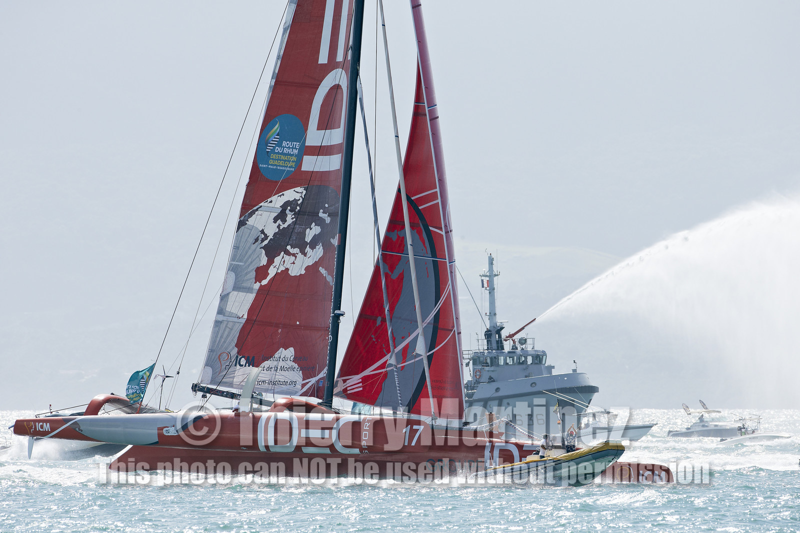 2014 ROUTE DU RHUM-DESTINATION GUADELOUPE, SOLO SAILING TRANSATLANTIC : ST MALO (FRA)   POINTE A PITRE-GUADELOUPE (FRENCH WEST INDIES)