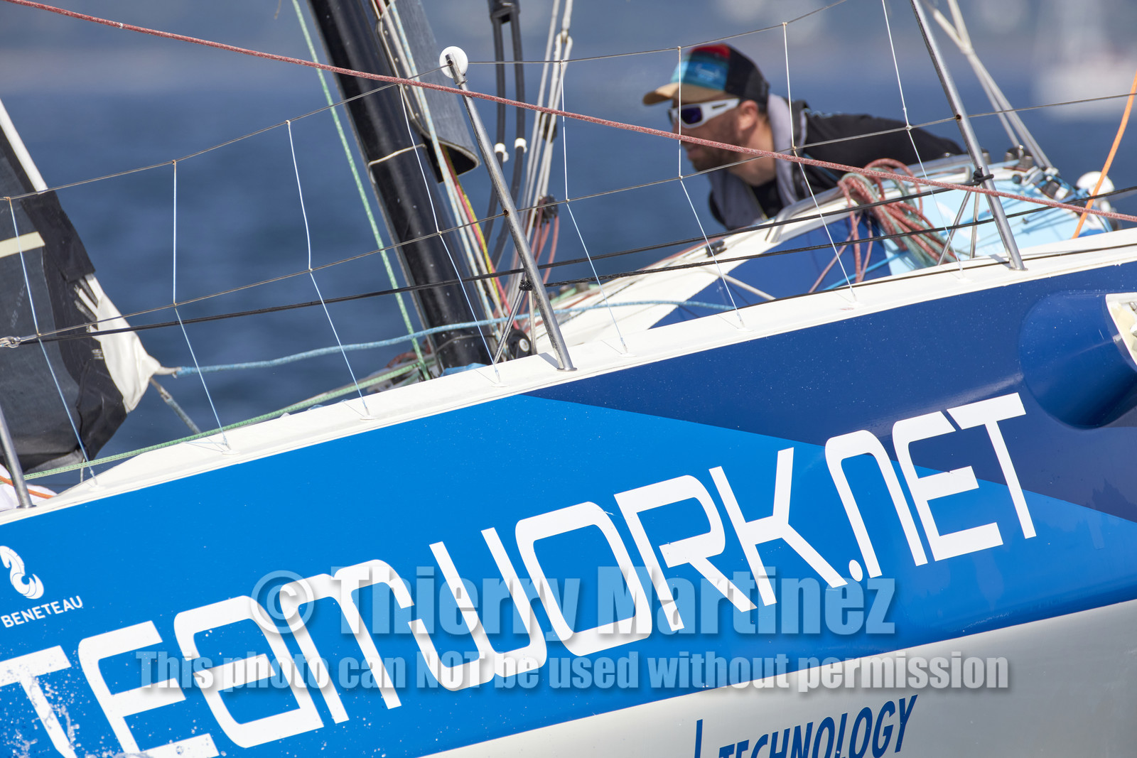 22_33234   © Thierry Martinez.PORT LA FORET, FRANCE. 28 Aout  2022.53éme édition de la Solitaire du Figaro.Départ de la 2éme étape , Port La Forêt   Royan (635NM).