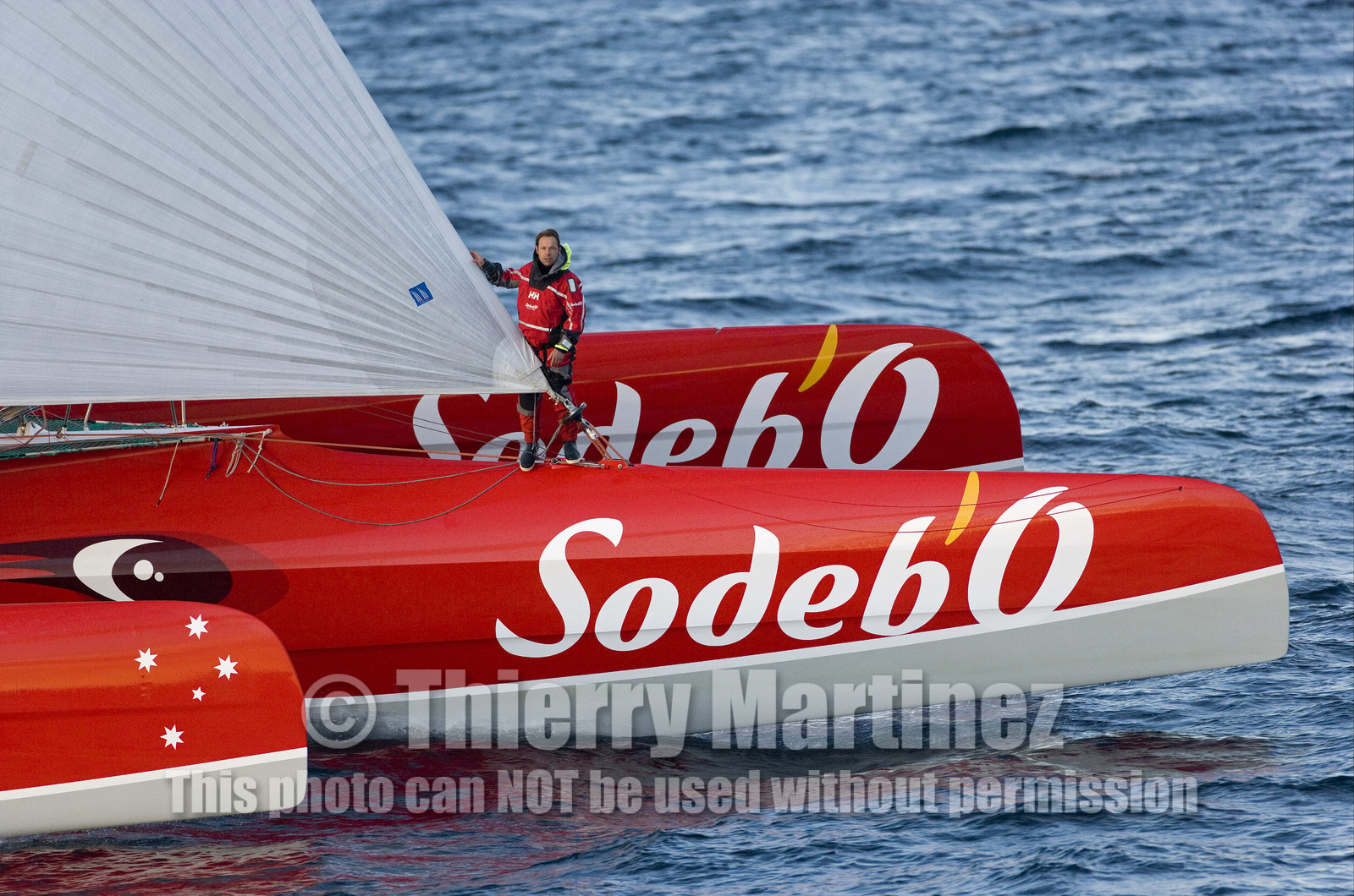 Thomas Coville- Maxi Trimaran SODEB'O - NOV 2007