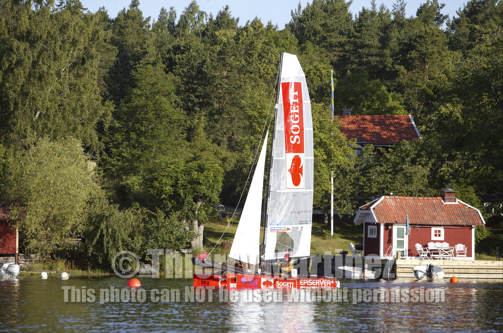 03_3262D  © Th.Martinez,STOCKHOLM ARCHIPELAGO SWEDEN, 11 07 03-Archipelago Raid (2003)  Day 4..TEAM SOGETI , Magnus Woxen (SWE) & Anders Ardren (NZL)