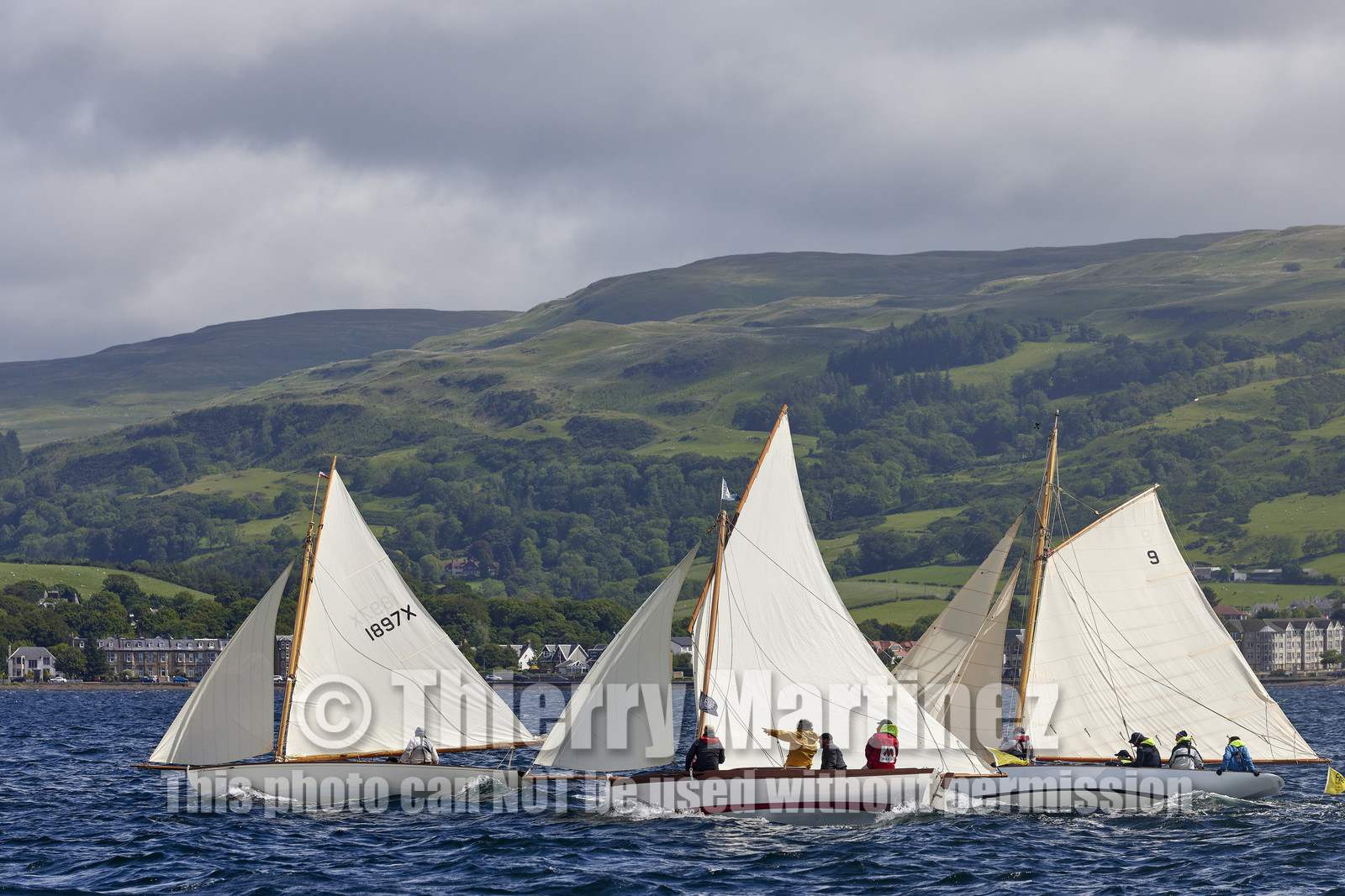 22_17006   © Thierry Martinez.FAIRLIE,SCOTLAND - UK 12th June 20222022 RICHARD MILLE FIFE REGATTA.Day 2 : LARGS to ROTHESAY
