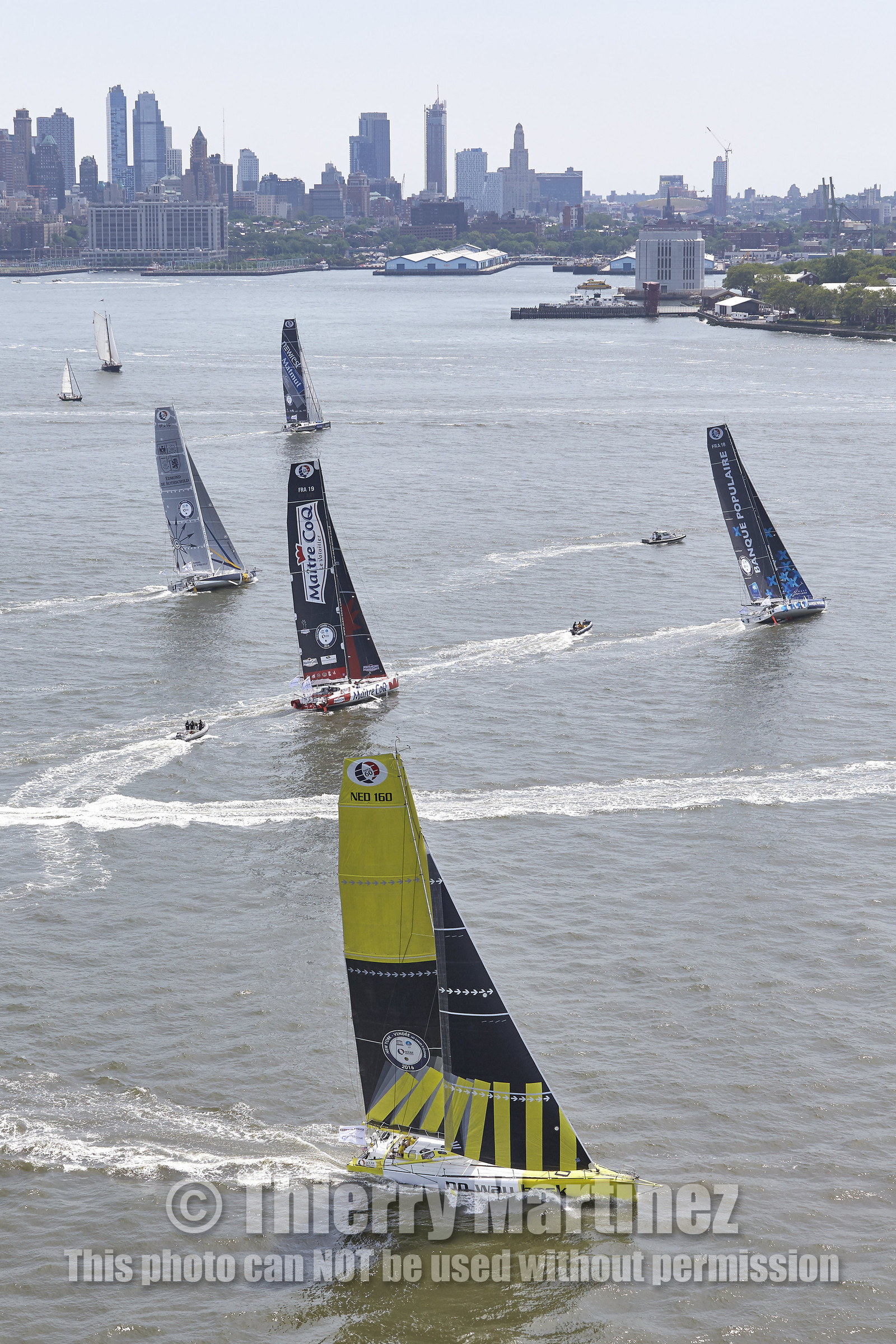 Start of NEW YORK-VENDEE (Les Sables d’Olonne) presented by Currency House & SpaceCode.
