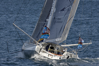 Départ Transat Jacques Vabre 2015.