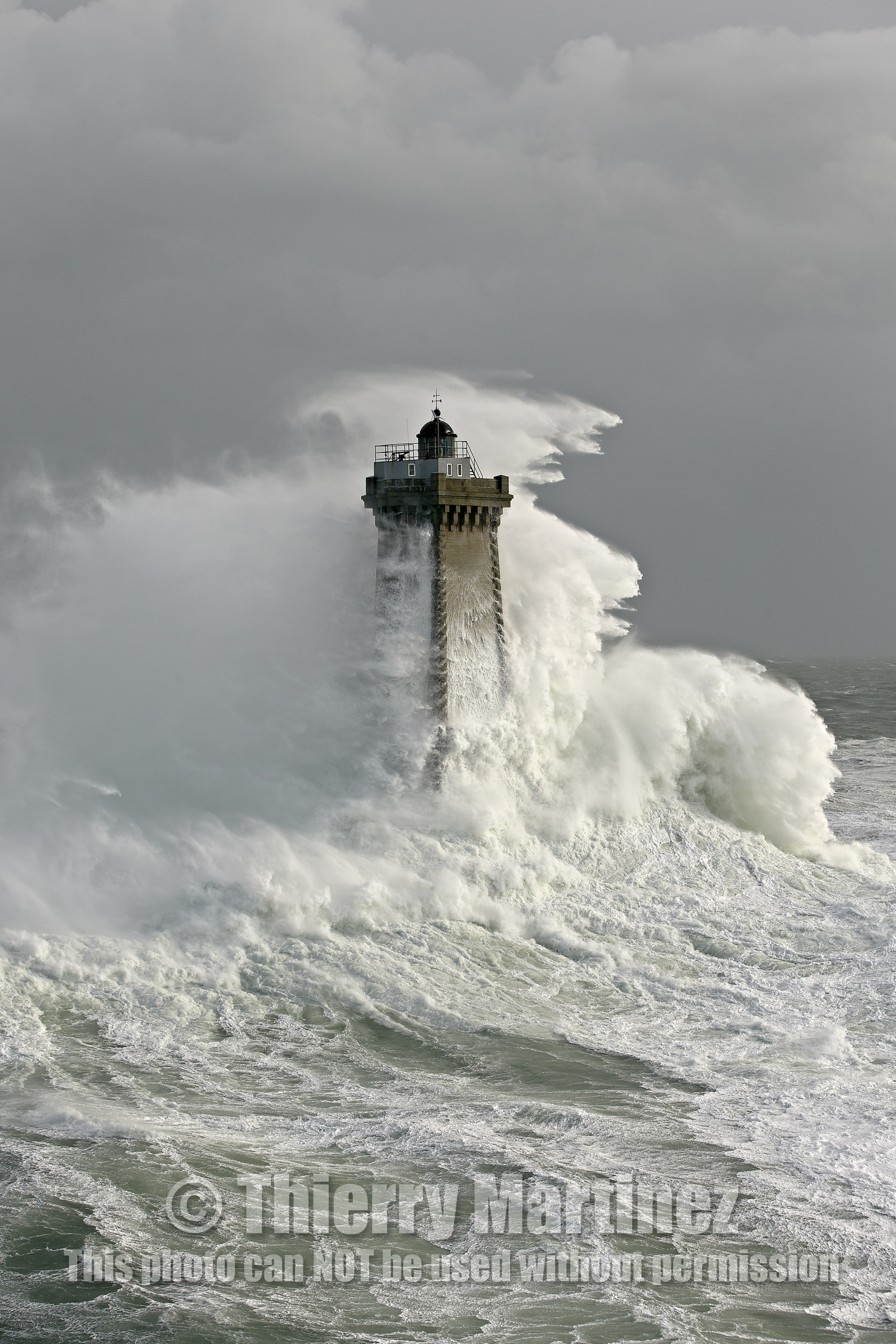 Tempête Ruth pointe Bretagne. 8 Fevrier 2014
