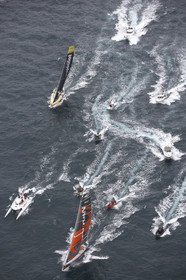 VENDEE GLOBE 2012 13 , Start 10 Nov 2012.
