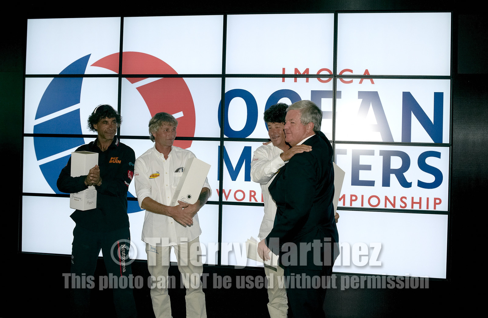 Prise giving  IMOCA OCEAN MASTERS WORLD CHAMPIONSHIP 2013-14